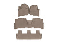WeatherTech Tan Front Rear Rear FloorLiner HP Fits -21-24 Ford Lincoln 451295-1-2-6IM