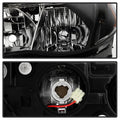 0913 SUBARU FORESTER HALOGEN ONLY(DONT FIT HID MODELS)OEM STYLE HLBLACK