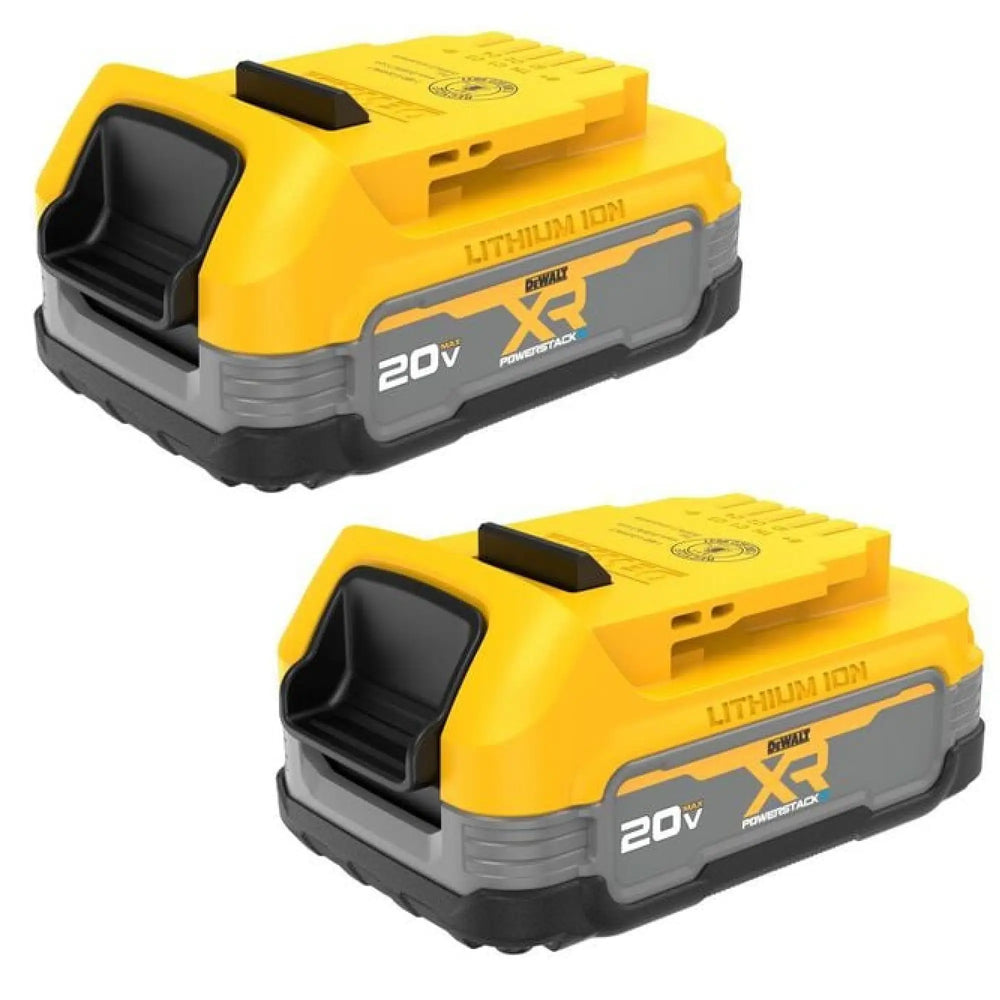 20V MAX POWERSTACK 1.7AH LITHIUM ION COMPACT BATTERY W/LED CHARGE INDICATOR2 PACK