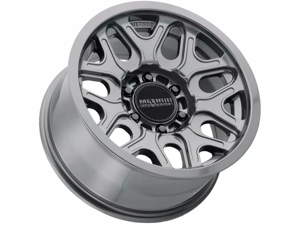 Method MR322 / 17x8.5 / 6x135 BP / 0ET / 4.72in BS / 87mm CB - Gloss Titanium Wheel