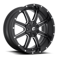 FUEL WHEELS MAVERICK 17X9 5X5 135 87.1 NBD 01 CAST ALUMINUM MATTE BLACK MILLED D53817900550