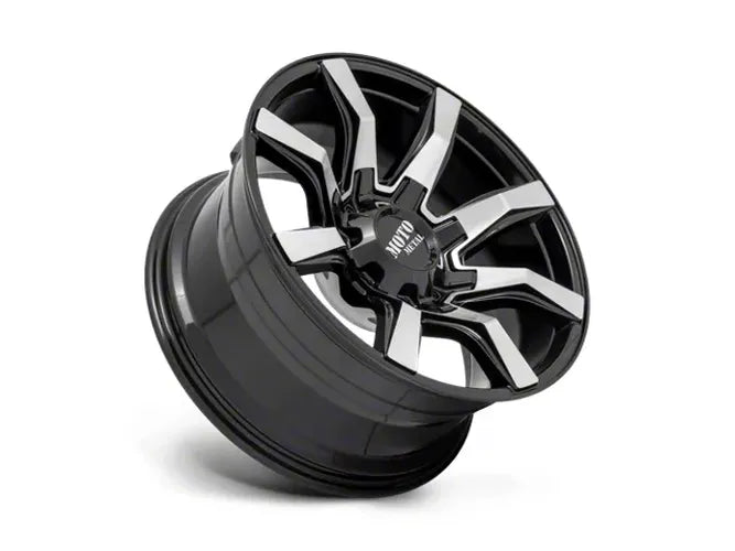 MO804 SPIDER 20X9 6X120/5.5 00MM GLOSS BLACK MACHINED