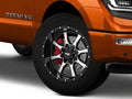 MO970 20x12 6x135.00/6x139.70 GLOSS BLACK W/ MACHINED FACE (44 mm)