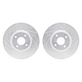 R1 Concepts Brake Rotor- D/S - Silver Fits Ford EcoSport