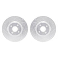 R1 Concepts Brake Rotor- D/S - Silver Fits Ford EcoSport