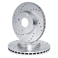 R1 Concepts Brake Rotor- D/S - Silver Fits Ford EcoSport