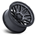 FUEL WHEELS SURGE 18X9 5X5 71 1 G-BLK-MCH-GTCC CAST ALUMINUM GLOSS BLACK MACHINED W GTCC FC881BT18905001