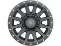 ICON Alloys Compression HD, Satin Black, 18 x 9 / 8 x 6.5, 12mm Offset, 5.5" BS