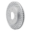 R1 04-08 Ford F-150 Rwd Front Left Drilled & Slotted Geoperformance Rotor
