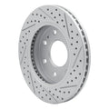 R1 04-08 Ford F-150 Rwd Front Left Drilled & Slotted Geoperformance Rotor
