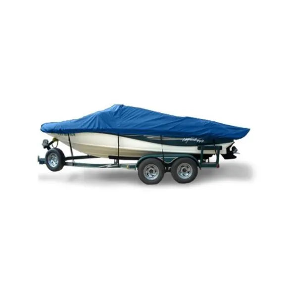 HOT SHOT BOAT COVERBASIC FISH O/B 16FT5IN 17FT4IN x85INPACIFIC BLUE