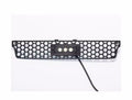 Putco 15-19 GMC Sierra HD SS Black Punch Bumper Grille Insert w/Flush 6in Luminix Lightbar