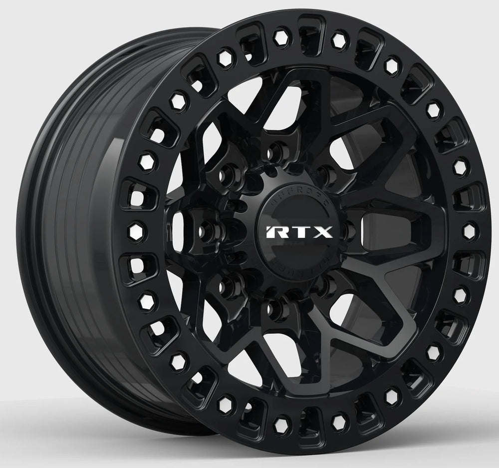 ZION 20X9 8X170 ET20 CB125.1 GLOSS BLACK MILLED RIVET