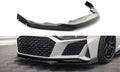 Maxton Design V3 Gloss Black Front Lip - 2017-2018 Audi R8