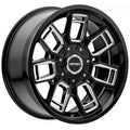 MAYHEM ORDINANCE 8118 GLOSS BLACK MILLED 20X9 6-135/6-139.7 0MM 106.1MM