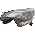 CAPA 1719 NS VERSA NOTE BLK BEZEL HALGN HEADLAMP ASSY LH