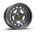 EPIC WHEELS DIAMOND CUTTER GUNMETAL 17x8.5 diameter 5x5 (5x127) bolt pattern 0 offset