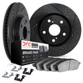 R1 17-23 Nissan X-Trail Front & Rear Brake Rotor Set w/Optimum OE Pads and Hardware