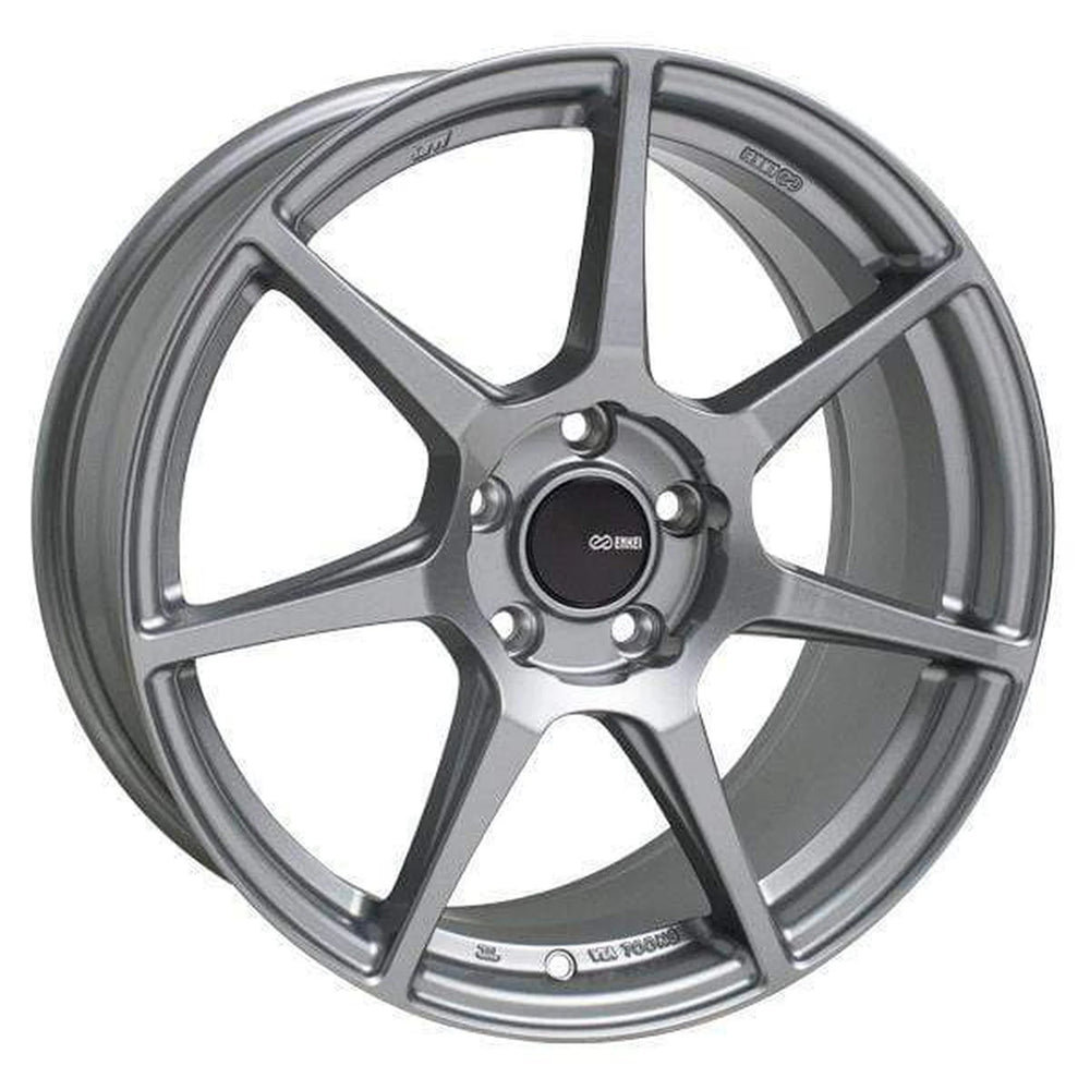 Enkei TFR 18x8 5x100 45mm Offset 72.6 Bore Diameter Storm Gray Wheel
