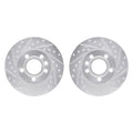R1 Concepts Brake Rotor- D/S - Silver