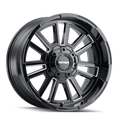 MAYHEM APOLLO 8115 GLOSS BLACK MILLED 20X9 6-135 6-139.7 0MM 106MM