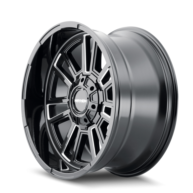 MAYHEM APOLLO 8115 GLOSS BLACK MILLED 20X9 6-135 6-139.7 0MM 106MM