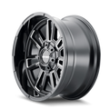 MAYHEM APOLLO 8115 GLOSS BLACK MILLED 20X9 6-135 6-139.7 0MM 106MM