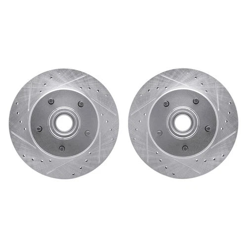 R1 Concepts Brake Rotor- D/S - Silver Fits Buick Apollo