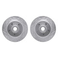 R1 Concepts Brake Rotor- D/S - Silver Fits Buick Apollo