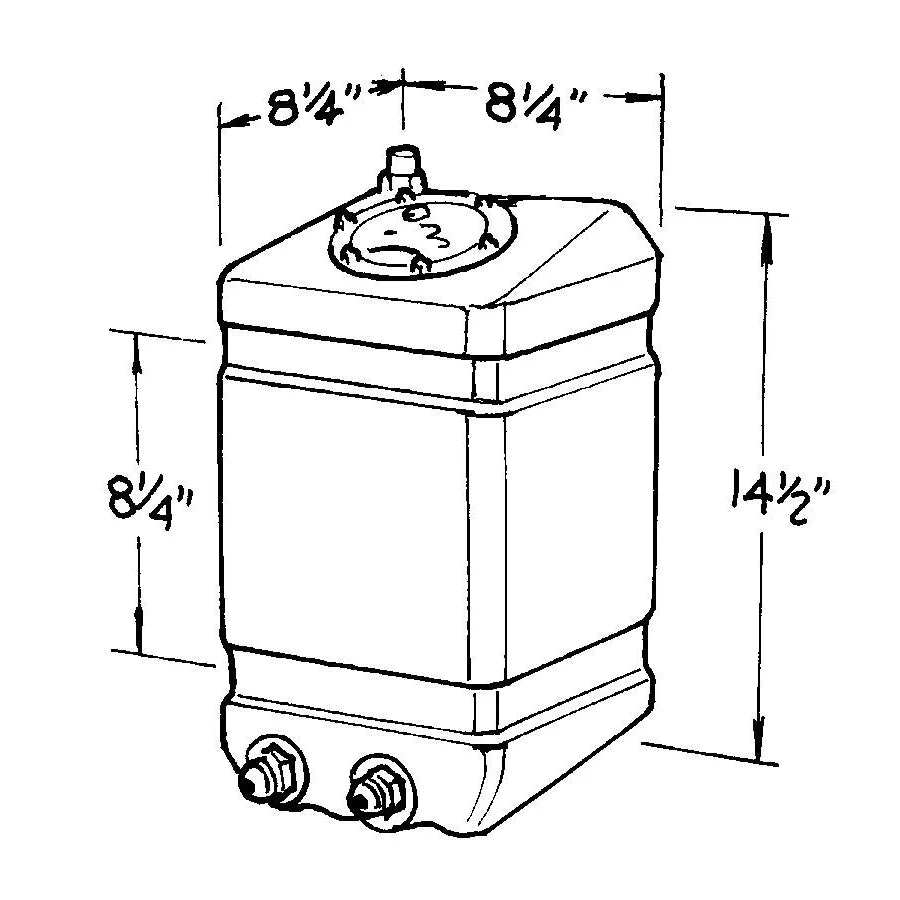 3-Gallon Drag Race Cell