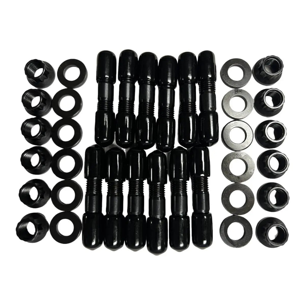 Gator Fasteners Heavy Duty Exhaust Manifold Stud Kit for Dodge/Ram (1994-20) 5.9L and 6.7L Cummins Diesel (Black Oxide) Gator Fasteners EMSK5967C-BLK