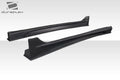 2008-2017 Mitsubishi Lancer Duraflex UN Track Side Skirts Rocker Panels - 2 Piece
