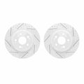 DFC 17-20 Acura MDX Rear Drilled & Slotted Geoperformance Rotors