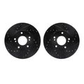 R1 Concepts Brake Rotor- D/S - Black
