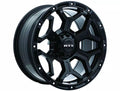 GOLIATH 20X9 6X139.7 ET0 CB106.1 SATIN BLACK MILLED RIVETS