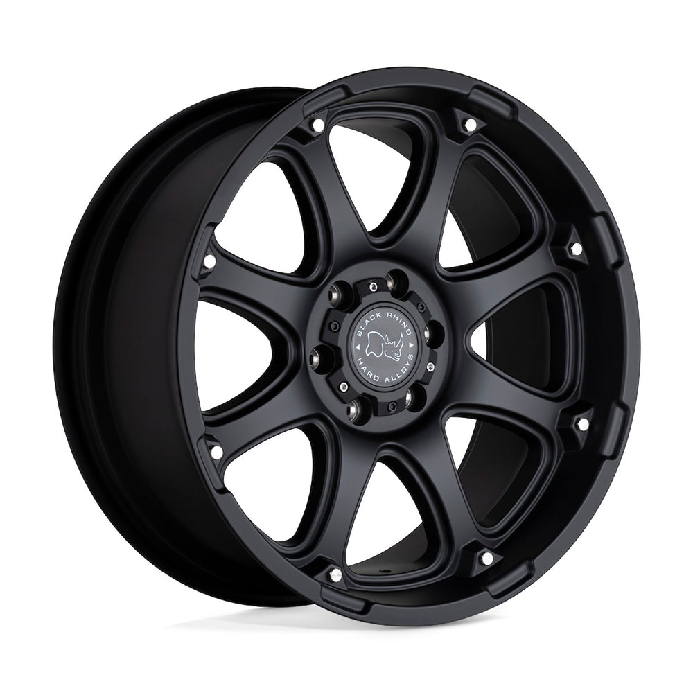 GLAMIS 17x9.0 8/165 ET12 CB122.1 MATTE BLK