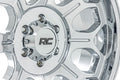 Rough Country Rough Country 77 Series Wheel One-Piece Chrome 20x9 6x135 -12mm 77201217C