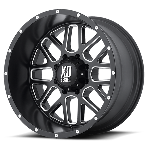 Wheel Pros XD XD820 20X9 6X4.5 S-BLK MILL 18MM XD82029064918