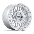 Wheel Pros ATTACK 17X8.5 6X135 87 -10 G-SLV-MCH KM555SD17856310N