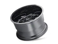~(38 lbs. 20X20X9)~ COGENT (8107) GLOSS BLACK/MILLED SPOKES 20X9 6-135/6-139.7 13mm 106mm