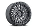 SHREDDER 17x9.0 6/139.7 ET00 CB112.1 MATTE GUNMETAL W/BLACK LIP EDGE