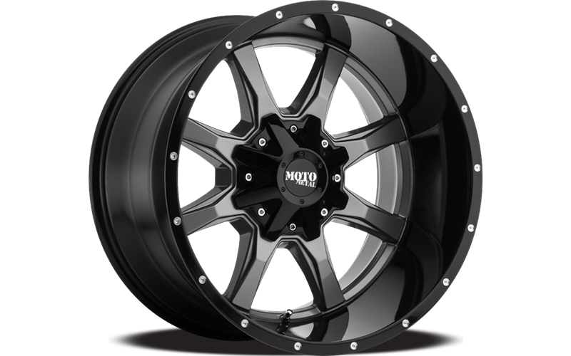 Moto Metal Wheels black auto part