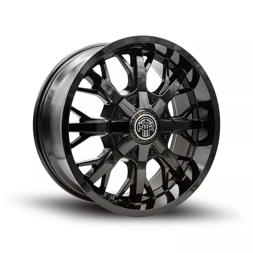 VULCAN 801 20X9.0 GLOSS BLACK 5X127/5X139.7 18MM OS 87.1 CB
