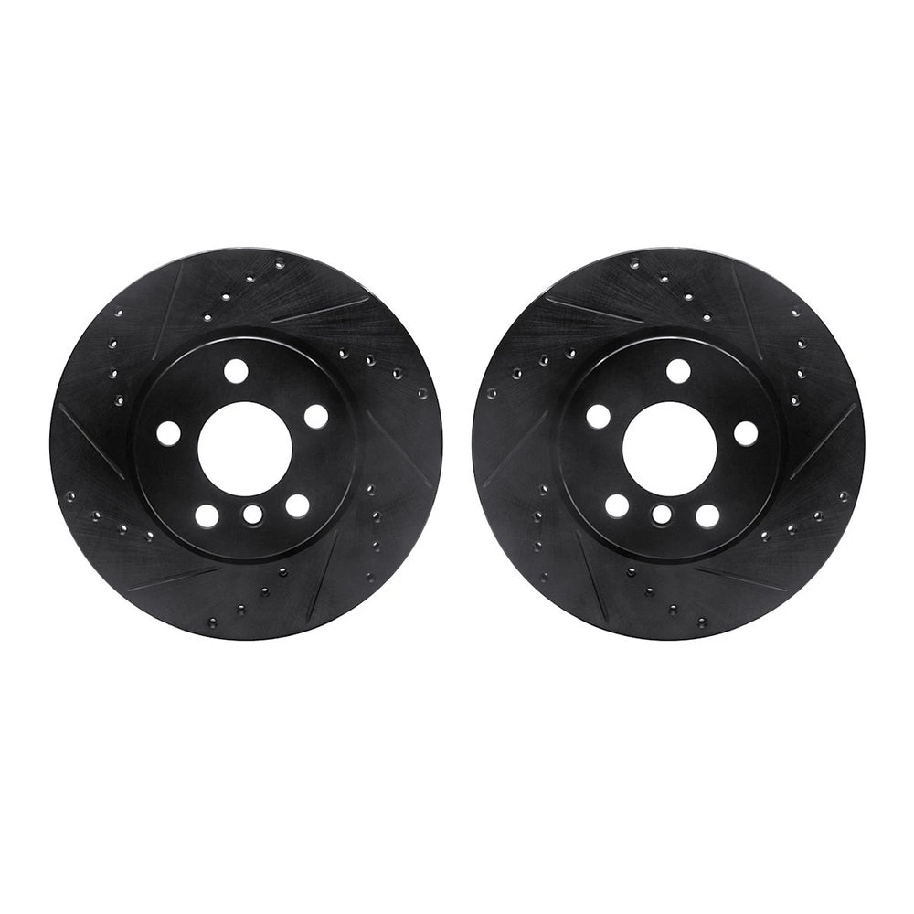 R1 Concepts Brake Rotor- D/S - Black
