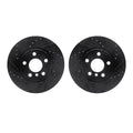 R1 Concepts Brake Rotor- D/S - Black