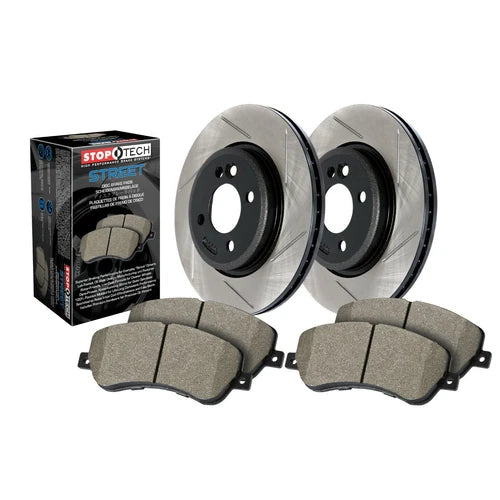 Street Axle Pack, Slotted, Front