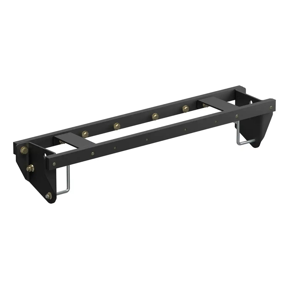 GOOSENECK HITCH DOUBLE LOCK; BLACK;