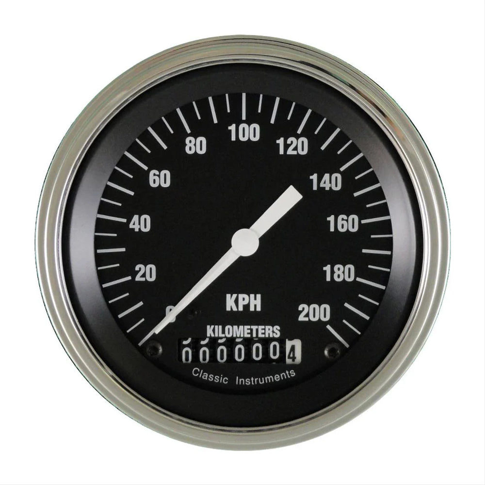 HOT ROD 3IN SPEEDO 200 KPH