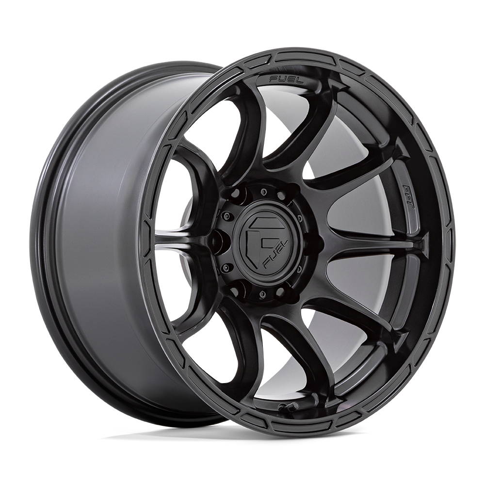 FUEL WHEELS VARIANT 17X9 6X114.3 66.3 GD 1 MM FLOW FORMED ALUMINUM MATTE BLACK D79317908750