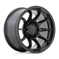 FUEL WHEELS VARIANT 17X9 6X114.3 66.3 GD 1 MM FLOW FORMED ALUMINUM MATTE BLACK D79317908750